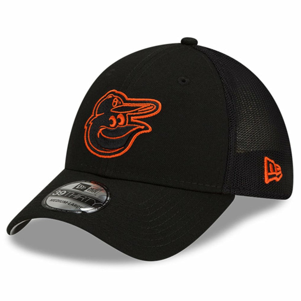Baltimore Orioles 2023 Batting Practice 39THIRTY Flex Hat Black