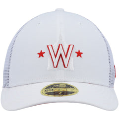 Washington Nationals 2022 Batting Practice Low Profile 59FIFTY Fitted Hat White