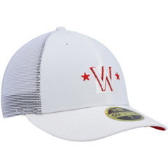 Washington Nationals 2022 Batting Practice Low Profile 59FIFTY Fitted Hat White