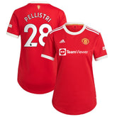 Facundo Pellistri Manchester United Women's 2021/22 Home Replica Player Jersey Discount - Red