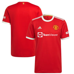 Manchester United 2021/22 Home Replica Jersey - Red discount