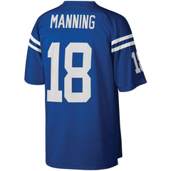 Peyton Manning Indianapolis Colts Big & Tall 1998 Retired Player Replica Jersey - Royal on sale