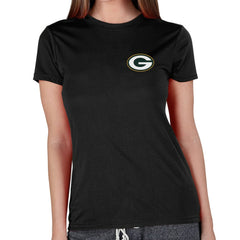 Green Bay Packers Concepts Sport Women's Marathon Knit Lounge Top - Black for sale