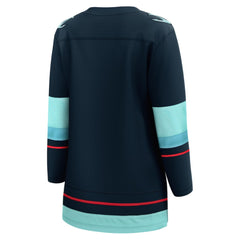 Seattle Kraken Fanatics Women's Home Breakaway Jersey - Navy Jerseys