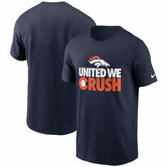 Denver Broncos Hometown Collection Crush T-Shirt - Navy outlet