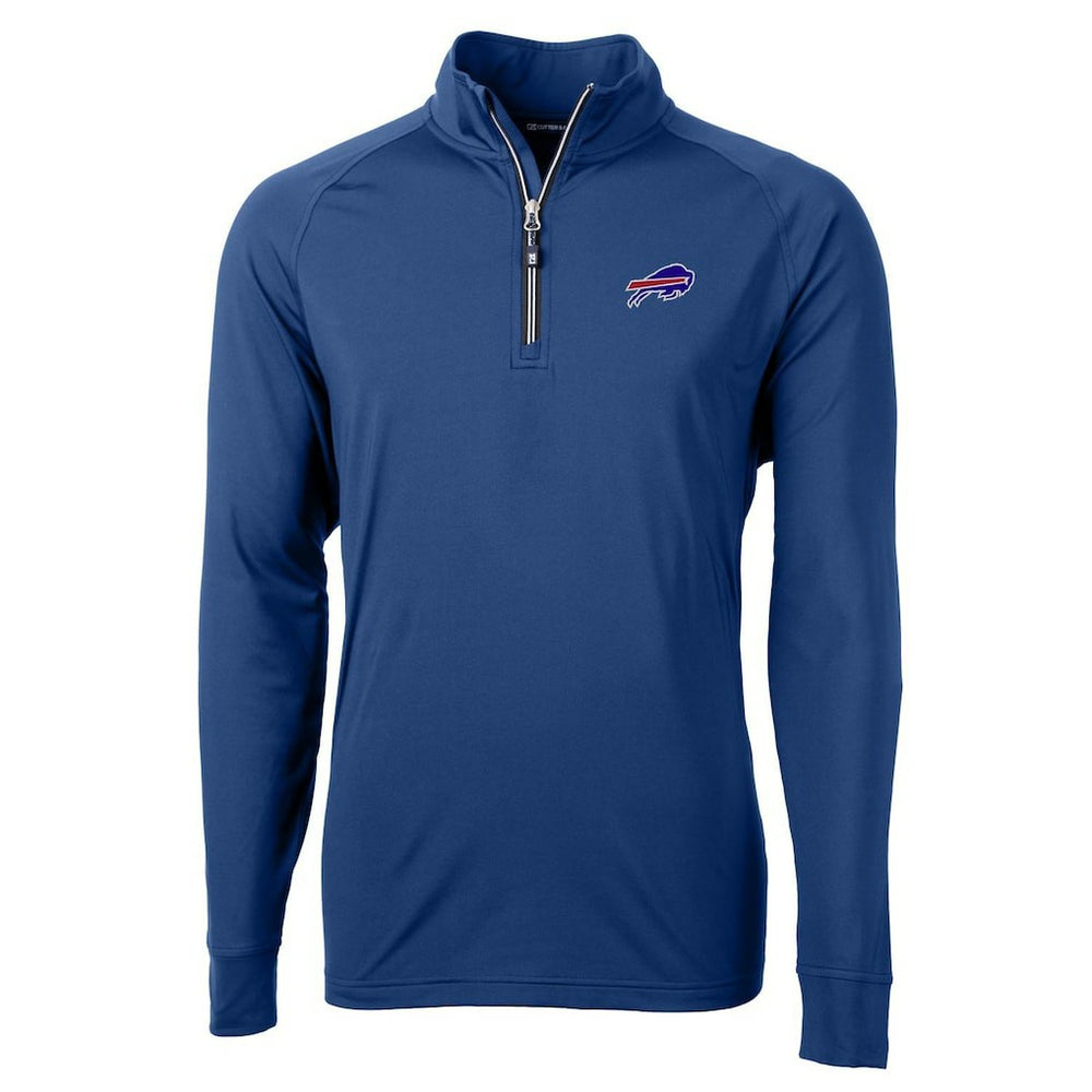 Buffalo Bills Cutter & Buck Big & Tall Adapt Eco Knit Quarter-Zip Pullover Jacket - Royal online
