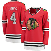 Seth Jones Chicago Blackhawks Fanatics Women's Home Breakaway Player Jersey - Red Jerseys