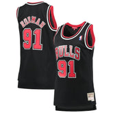 Dennis Rodman Chicago Bulls Women's Hardwood Classics Swingman Jersey sale - Black outlet