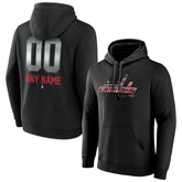 Washington Capitals Personalized Midnight Mascot Logo Pullover Hoodie - Black Hoodies
