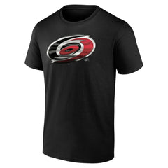 Carolina Hurricanes Personalized Midnight Mascot Logo T-Shirt - Black T-shirts