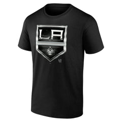 Los Angeles Kings Personalized Midnight Mascot Logo T-Shirt - Black T-shirts