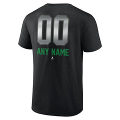 Vancouver Canucks Personalized Midnight Mascot Logo T-Shirt - Black T-shirts