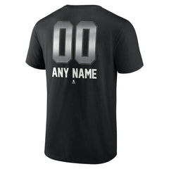 Winnipeg Jets Personalized Midnight Mascot Logo T-Shirt - Black T-shirts