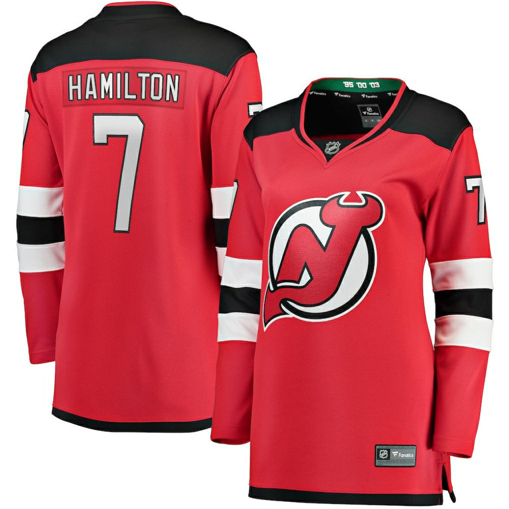 Dougie Hamilton New Jersey Devils Fanatics Women's Breakaway Player Jersey - Red Jerseys