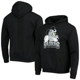 Las Vegas Raiders Junk Food Disney Mickey Quarterback Pullover Hoodie - Black sale