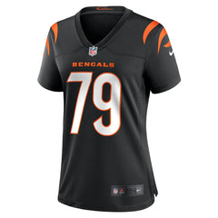 Jackson Carman Cincinnati Bengals Women's Game Jersey - Black discount
