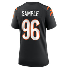 Cam Sample Cincinnati Bengals Women's Game Jersey - Black outlet