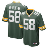Isaiah McDuffie Green Bay Packers Game Jersey - Green online
