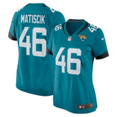 Ross Matiscik Jacksonville Jaguars Women's Game Jersey - Teal cheap