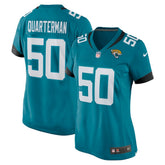 Shaquille Quarterman Jacksonville Jaguars Women's Game Jersey - Teal outlet