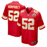 Creed Humphrey Kansas City Chiefs Game Jersey - Red cheap