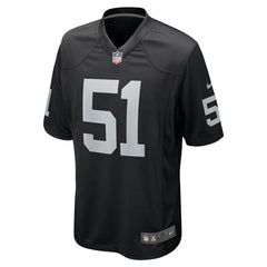Malcolm Koonce Las Vegas Raiders Game Jersey - Black on sale