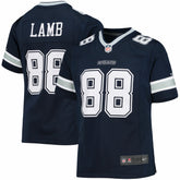 CeeDee Lamb Dallas Cowboys Girls Youth Game Jersey - Navy sale