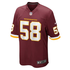 Shaka Toney Washington Football Team Game Jersey - Burgundy cheap
