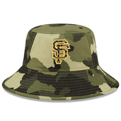San Francisco Giants 2022 Armed Forces Day Bucket Hat Camo
