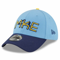 Milwaukee Brewers 2022 City Connect 39THIRTY Flex Hat Powder Blue