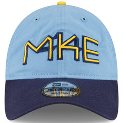 Milwaukee Brewers 2022 City Connect 9TWENTY Adjustable Hat Powder Blue