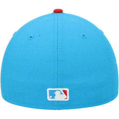 Miami Marlins City Connect 59FIFTY Fitted Hat Blue/Red