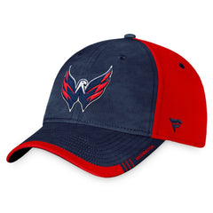 Washington Capitals Fanatics Authentic Pro Rink Camo Flex Hat - Navy/Red Hats