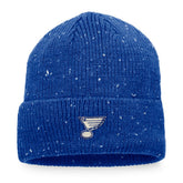 St. Louis Blues Fanatics Authentic Pro Rink Pinnacle Cuffed Knit Hat - Blue Hats