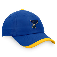 St. Louis Blues Fanatics Authentic Pro Rink Pinnacle Adjustable Hat - Blue Hats
