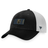 Vegas Golden Knights Fanatics Authentic Pro Rink Trucker Snapback Hat - Black/White Hats