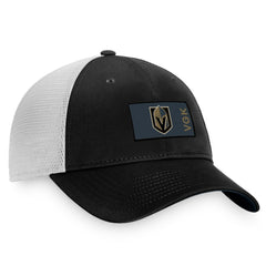 Vegas Golden Knights Fanatics Authentic Pro Rink Trucker Snapback Hat - Black/White Hats