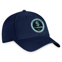 Seattle Kraken Fanatics 2021 Authentic Pro Training Camp Flex Hat - Navy Hats