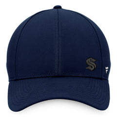 Seattle Kraken Fanatics Women's Authentic Pro Road Structured Adjustable Hat - Deep Sea Blue Hats