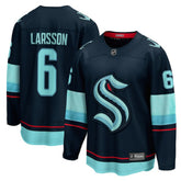 Adam Larsson Seattle Kraken Fanatics Home Breakaway Player Jersey - Deep Sea Blue Jerseys