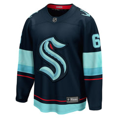 Adam Larsson Seattle Kraken Fanatics Home Breakaway Player Jersey - Deep Sea Blue Jerseys