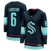 Adam Larsson Seattle Kraken Fanatics Women's Home Breakaway Player Jersey - Deep Sea Blue Jerseys