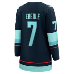 Jordan Eberle Seattle Kraken Fanatics Women's Home Breakaway Player Jersey - Navy Jerseys