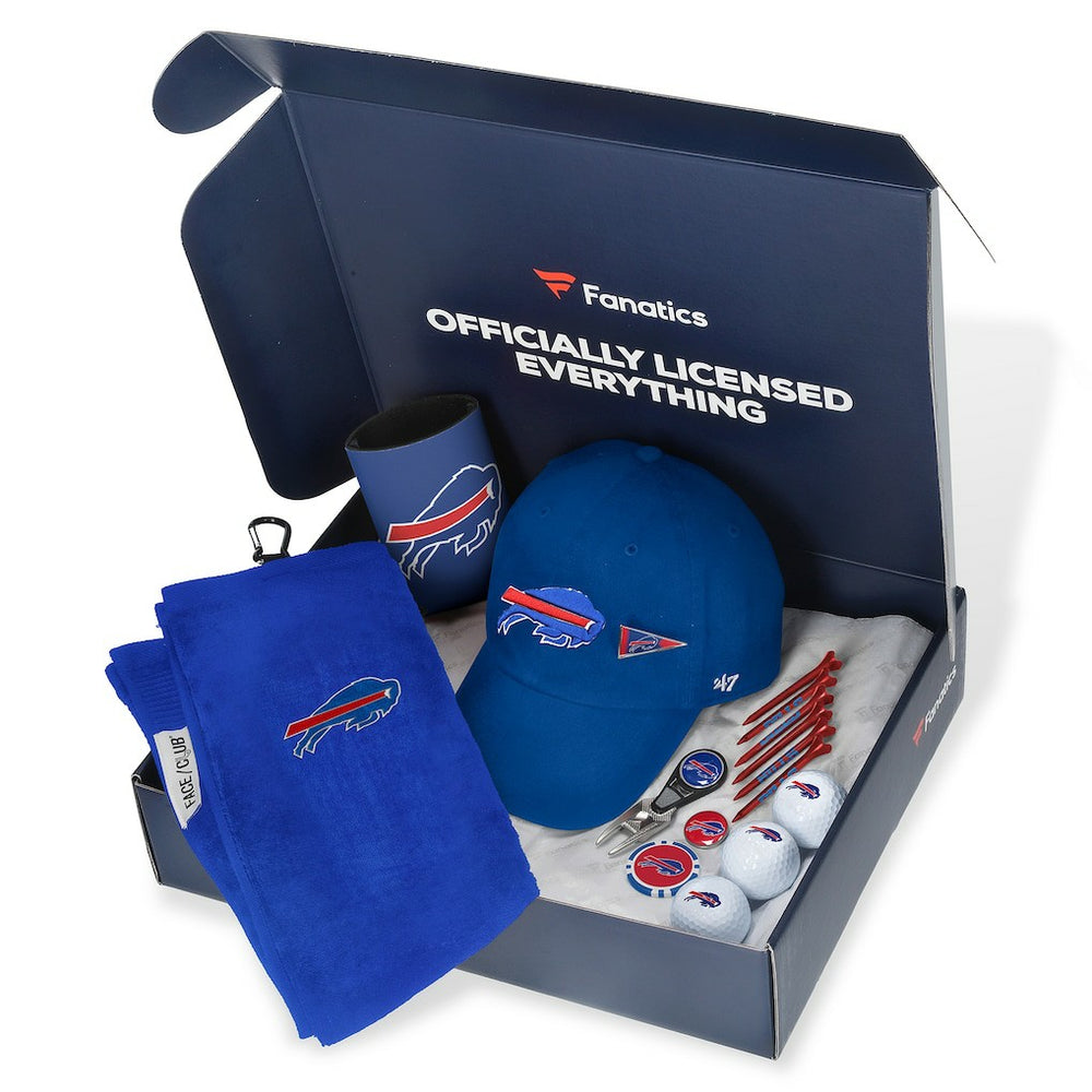 Buffalo Bills Pack Golf-Themed Gift Box - $105+ Value outlet