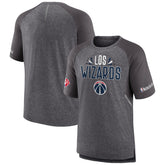 Washington Wizards 2022 Noches Ene-Be-A Core Shooting Raglan T-Shirt - Heathered Gray online