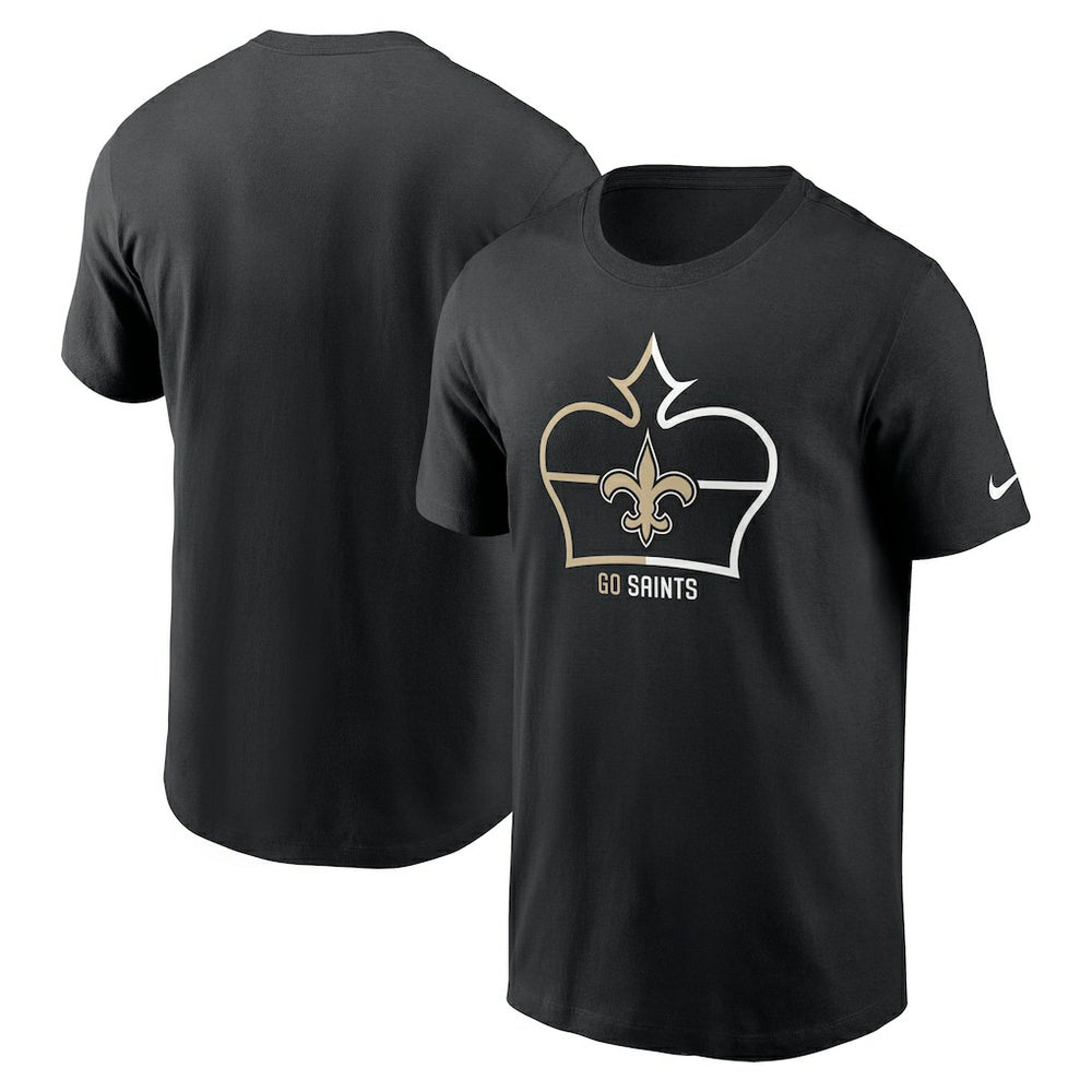 New Orleans Saints Essential Local Phrase T-Shirt - Black for sale