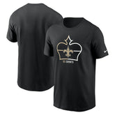 New Orleans Saints Essential Local Phrase T-Shirt - Black for sale