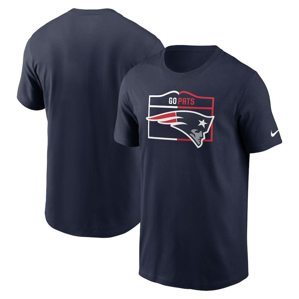 New England Patriots Essential Local Phrase T-Shirt - Navy sale