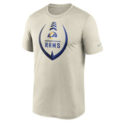 Los Angeles Rams Icon Legend Performance T-Shirt - Bone online