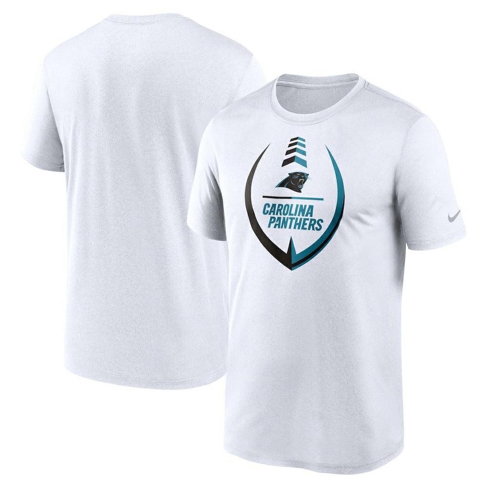 Carolina Panthers Icon Legend Performance T-Shirt - White discount